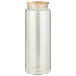 IB Laursen Glas mit Bambusdeckel, 1,75l