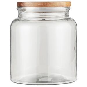 IB Laursen Glas mit Holzdeckel, 2,35l