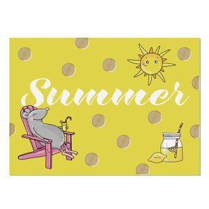 Krima & Isa Postkarte Golden Summer
