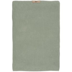 IB Laursen Handtuch Mynte gestrickt, staubig grün
