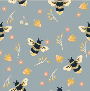 Lillestoff Jersey Stoff Spring Bee