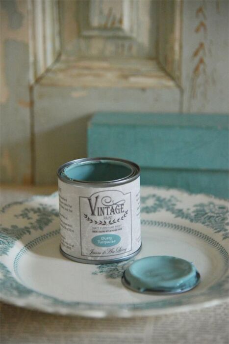 Vintage Paint Jeanne d'Arc Living Farbe Dusty Turquoise, 100 ml