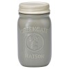 Greengate Vorratsglas (Jar) Maison klein, grau