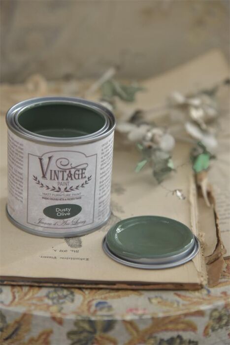 Vintage Paint Jeanne d'Arc Living Farbe Dusty olive, 100ml
